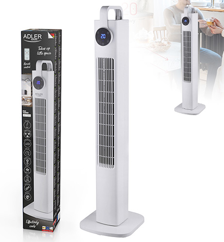 Ventilátorová veža Adler 109 cm / 43"